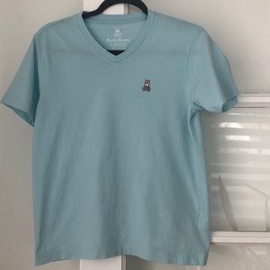 Psycho Bunny boys v-neck tee shirt. Boys XL